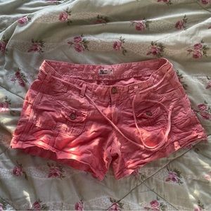 Linen Blend Shorts 🩷